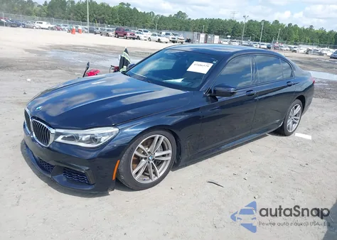2016 BMW 750I from USA, damaged, VIN WBA7F0C59GGM20424